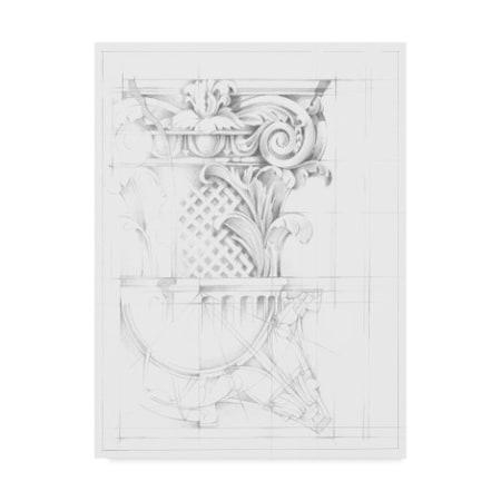 Ethan Harper 'Capital Schematic I' Canvas Art,14x19